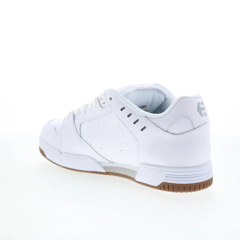 Etnies Faze 4101000537105 Mens White Suede Skate Inspired Sneakers Shoes