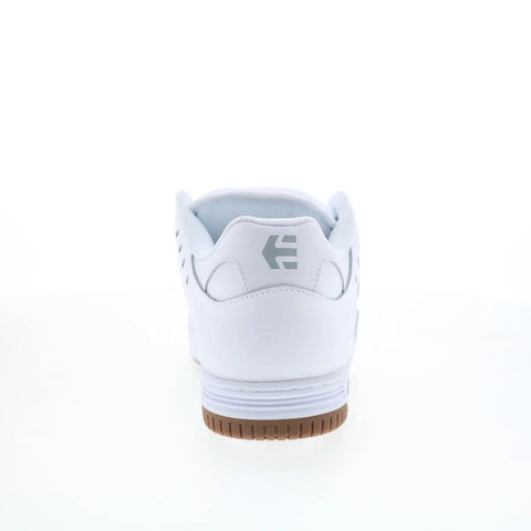 Etnies Faze 4101000537105 Mens White Suede Skate Inspired Sneakers Shoes