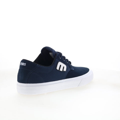 Etnies Barge Plus 4101000578401 Mens Blue Skate Inspired Sneakers Shoes