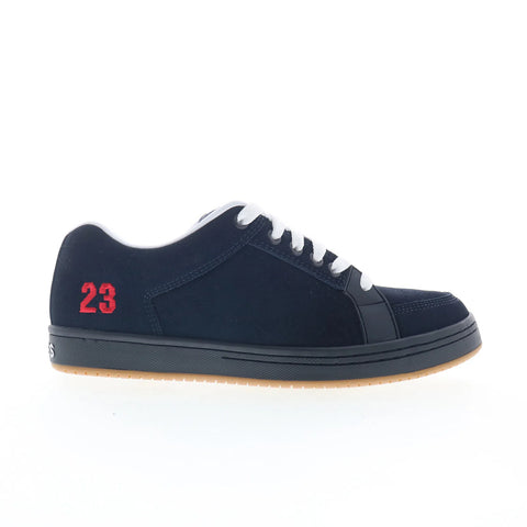 Etnies Sal 23 4102000155401 Mens Blue Suede Skate Inspired Sneakers Shoes