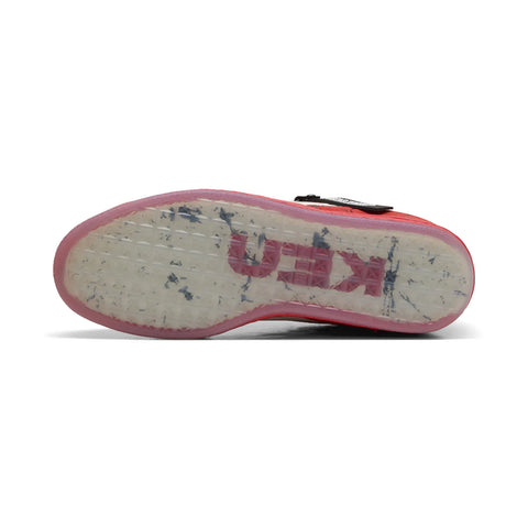 Puma Suede Street Fighter Ken 41064601 Mens Red Lifestyle Sneakers Shoes