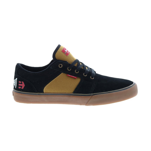 Etnies Barge LS X Indy Mens Black Suede Skate Inspired Sneakers Shoes