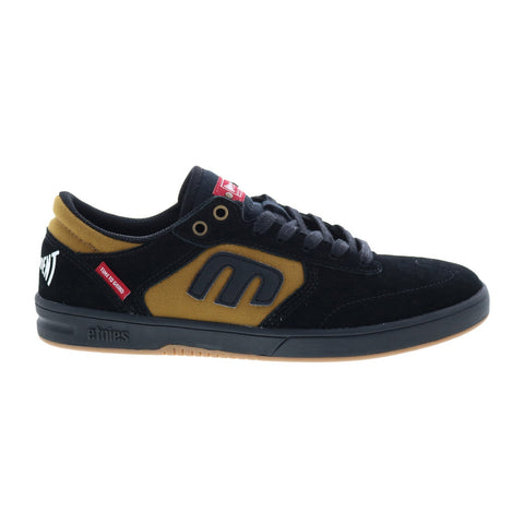 Etnies Windrow X Indy Mens Black Suede Skate Inspired Sneakers Shoes