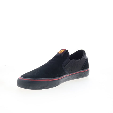 Etnies LO-Cut Slip X Santa Cruz Mens Black Skate Inspired Sneakers Shoes