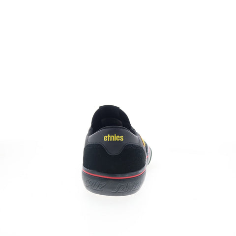 Etnies LO-Cut Slip X Santa Cruz Mens Black Skate Inspired Sneakers Shoes