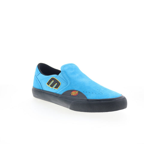 Etnies Lo-Cut Slip X Santa Cruz Mens Blue Skate Inspired Sneakers Shoes