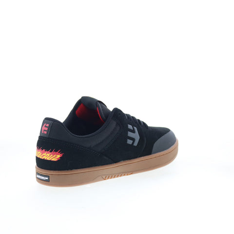 Etnies Marana X Santa Cruz Mens Black Skate Inspired Sneakers Shoes