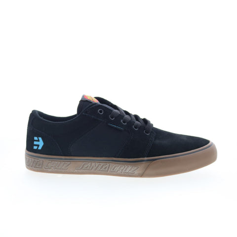 Etnies Barge LS X Santa Cruz Mens Black Skate Inspired Sneakers Shoes