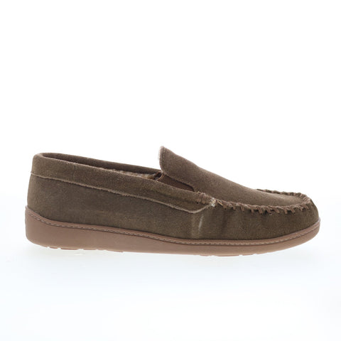 Minnetonka Everyday Venetian 41173-ATB Mens Brown Suede Loafer Slippers Shoes