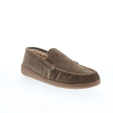 Minnetonka Everyday Venetian 41173-ATB Mens Brown Suede Loafer Slippers Shoes