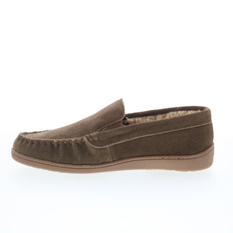 Minnetonka Everyday Venetian 41173-ATB Mens Brown Suede Loafer Slippers Shoes