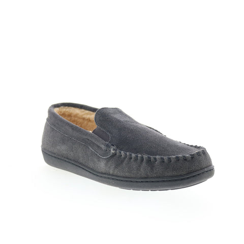 Minnetonka Everyday Venetian 41174-CHR Mens Gray Loafer Slippers Shoes