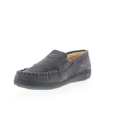 Minnetonka Everyday Venetian 41174-CHR Mens Gray Loafer Slippers Shoes