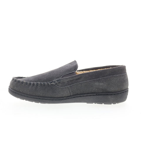 Minnetonka Everyday Venetian 41174-CHR Mens Gray Loafer Slippers Shoes