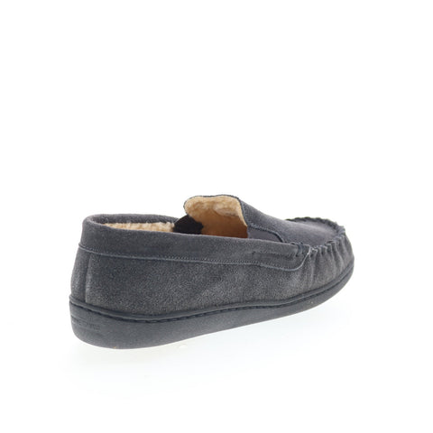 Minnetonka Everyday Venetian 41174-CHR Mens Gray Loafer Slippers Shoes