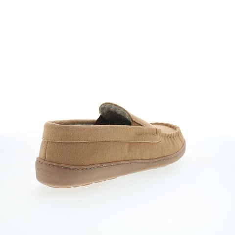 Minnetonka Vincent Venetian 41183-CIN Mens Brown Loafer Slippers Shoes