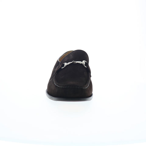 Dino Monti Sergio 41520-6U Mens Brown Wide Loafers & Slip Ons Casual Shoes