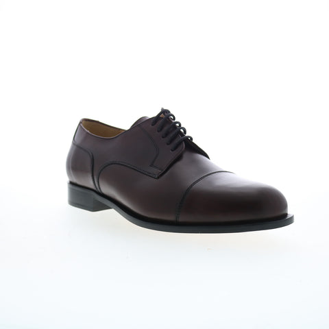 Dino Monti Allen 41630-5F Mens Burgundy Oxfords & Lace Ups Cap Toe Shoes