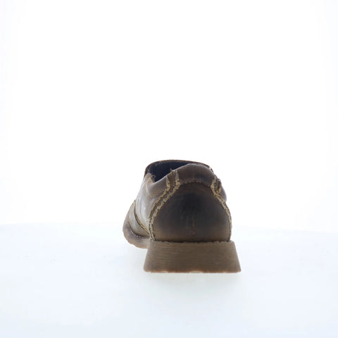Bed Stu Phantom 3029081 Mens Brown Leather Loafers & Slip Ons Casual Shoes