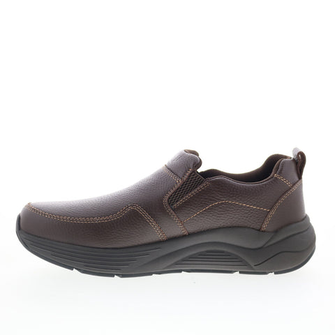 Drew Match 43001-64 Mens Brown Wide Leather Sneakers Lifestyle Shoes
