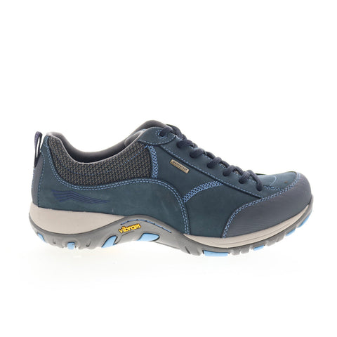 Dansko Paisley Waterproof Womens Blue Wide Nubuck Lifetsyle Sneakers Shoes