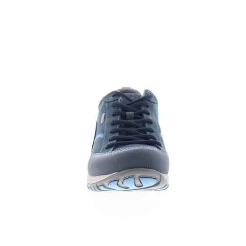 Dansko Paisley Waterproof Womens Blue Wide Nubuck Lifetsyle Sneakers Shoes