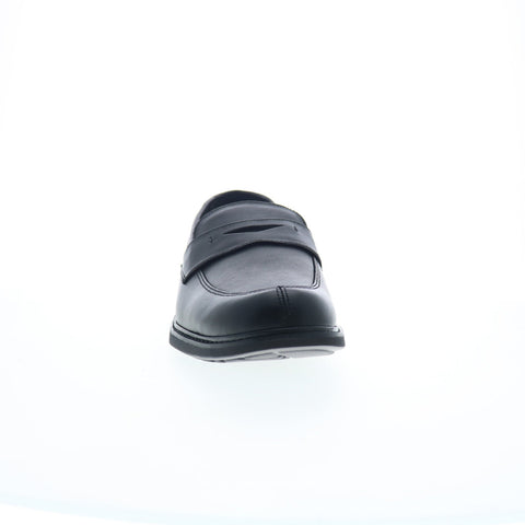 Drew Essex 43950-14 Mens Black Extra Extra Wide 6E Loafers Penny Shoes