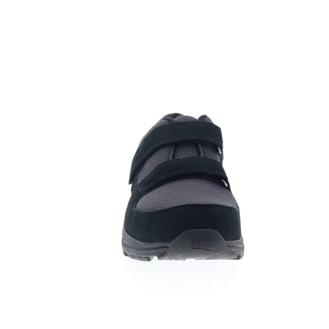 Drew Win 44001-19 Mens Black Suede Slip On Lifestyle Sneakers Shoes