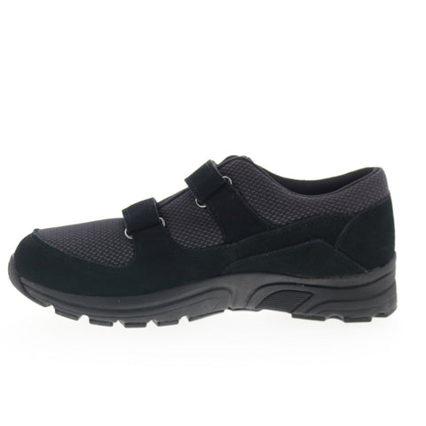 Drew Win 44001-19 Mens Black Suede Slip On Lifestyle Sneakers Shoes