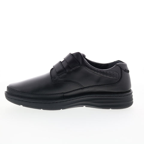 Drew Mansfield 44915-14 Mens Black Leather Lifestyle Sneakers Shoes