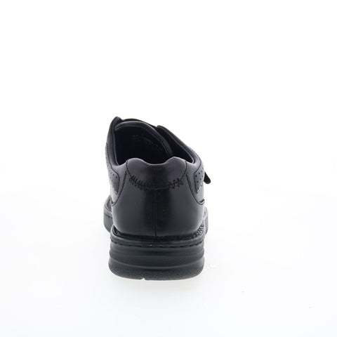 Drew Mansfield 44915-14 Mens Black Leather Lifestyle Sneakers Shoes