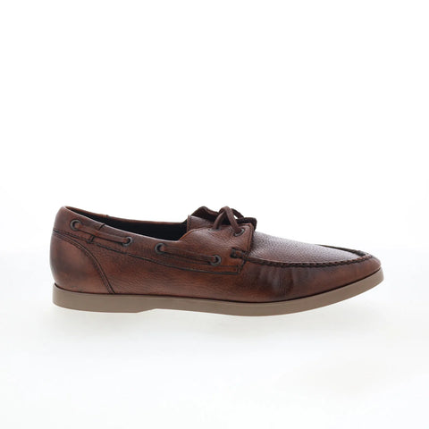 T.B. Phelps 4515-9-100 Mens Brown Leather Loafers & Slip Ons Casual Shoes