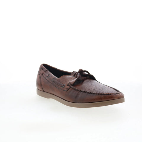 T.B. Phelps 4515-9-100 Mens Brown Leather Loafers & Slip Ons Casual Shoes