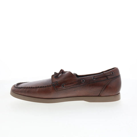 T.B. Phelps 4515-9-100 Mens Brown Leather Loafers & Slip Ons Casual Shoes