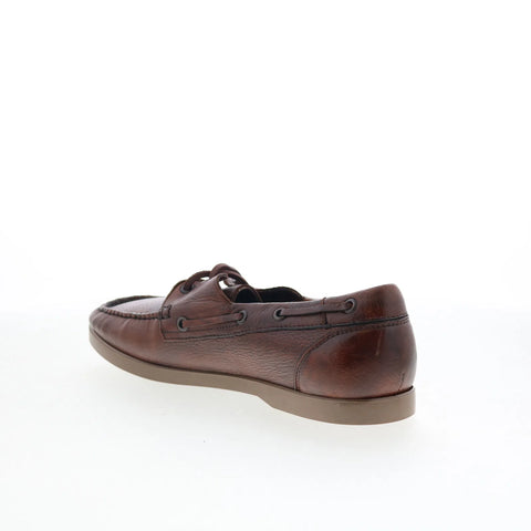 T.B. Phelps 4515-9-100 Mens Brown Leather Loafers & Slip Ons Casual Shoes