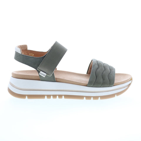 Gabor 46-761-34 Womens Green Strap Sandals Shoes