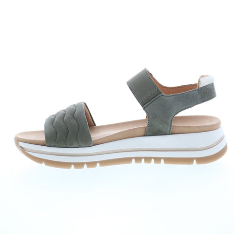 Gabor 46-761-34 Womens Green Strap Sandals Shoes