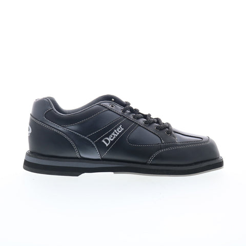 Dexter Turbo3-1 462-1370 Mens Black Synthetic Lace Up Athletic Bowling Shoes