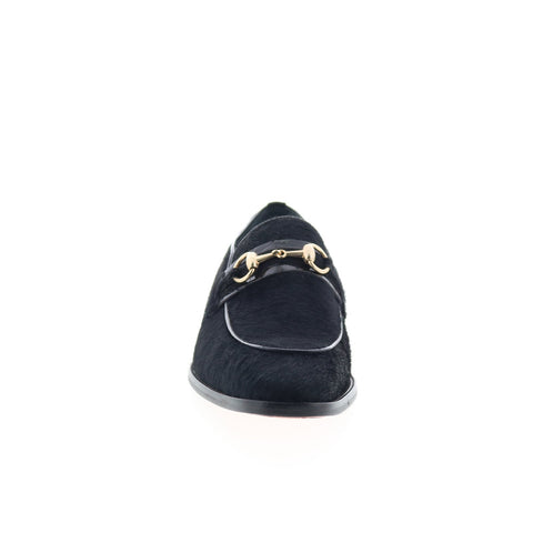 Mezlan Leather Horse Bit Loafer 4693-C Mens Black Leather Loafers Casual Shoes