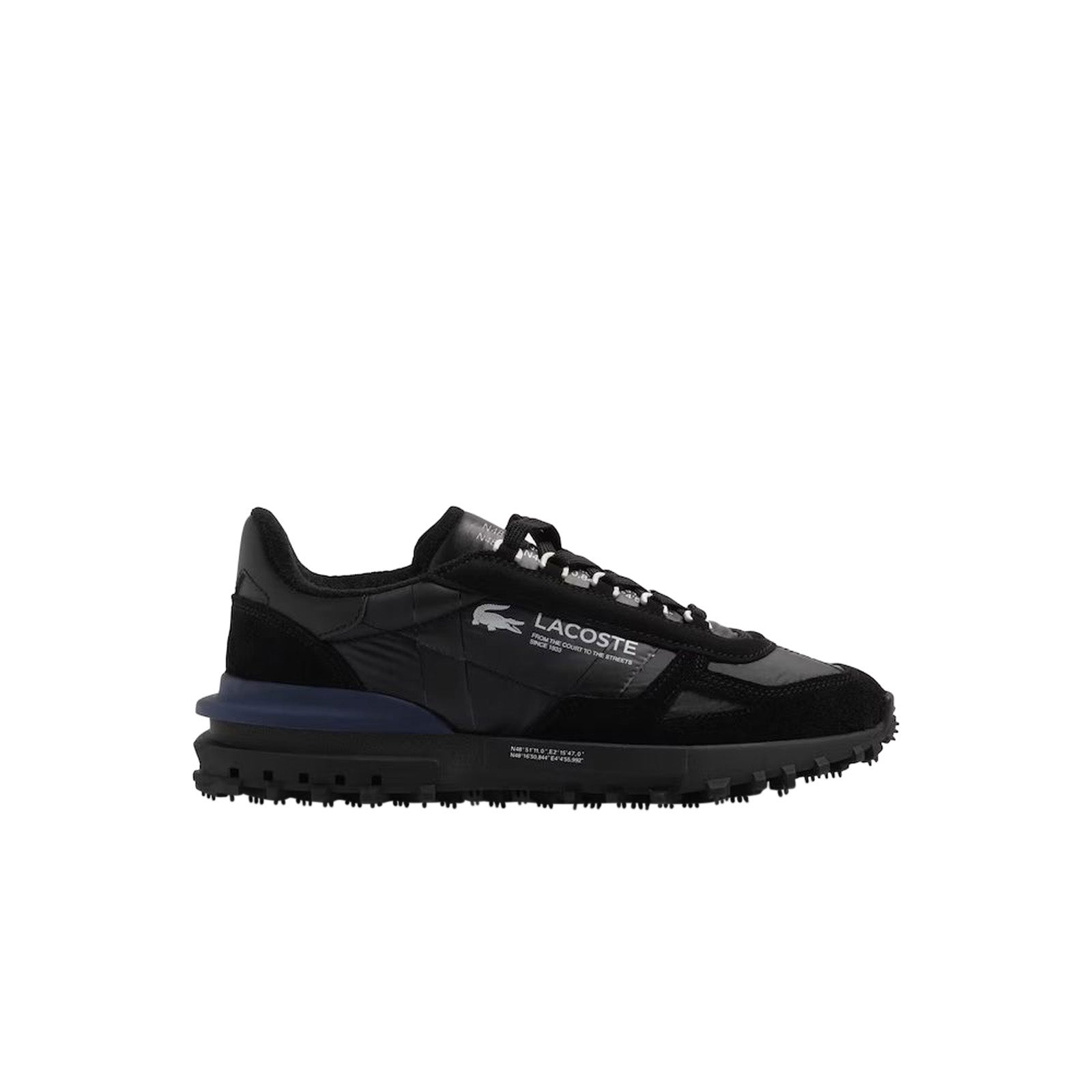 Lacoste Elite Active 223 2 SMA Mens Black Lifestyle Sneakers Shoes