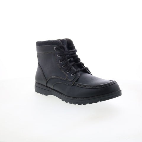 Eastland Drak Moc Toe 4714-01 Mens Black Synthetic Lace Up Casual Dress Boots