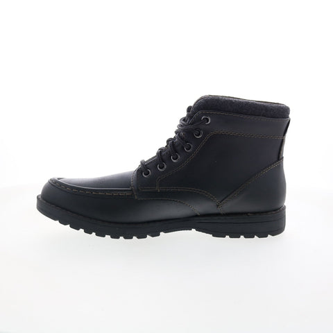 Eastland Drak Moc Toe 4714-01 Mens Black Synthetic Lace Up Casual Dress Boots