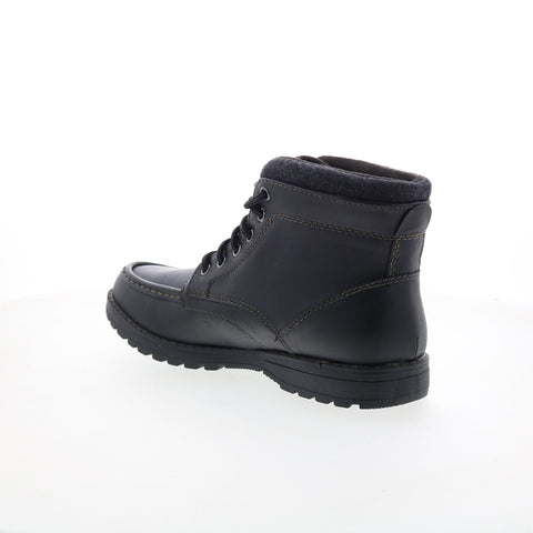 Eastland Drak Moc Toe 4714-01 Mens Black Synthetic Lace Up Casual Dress Boots