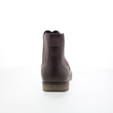 Eastland Drew Twin Gore 4715-12 Mens Brown Synthetic Slip On Chelsea Boots