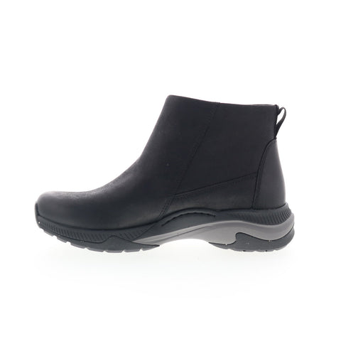 Dansko Margo 4721-500200 Womens Black Leather Zipper Casual Dress Boots
