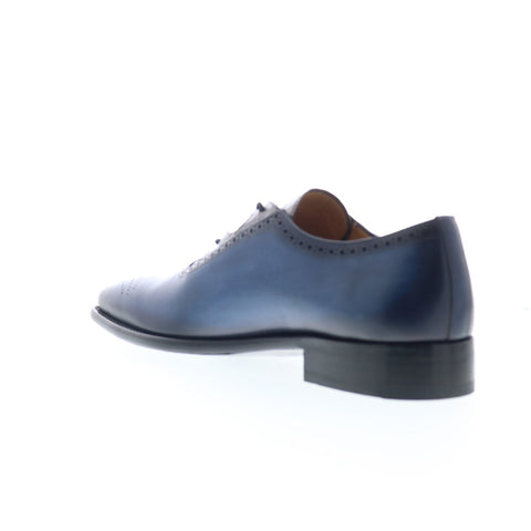 Mezlan 4765-F Mens Blue Leather Oxfords & Lace Ups Casual Shoes