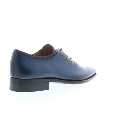 Mezlan 4765-F Mens Blue Leather Oxfords & Lace Ups Casual Shoes