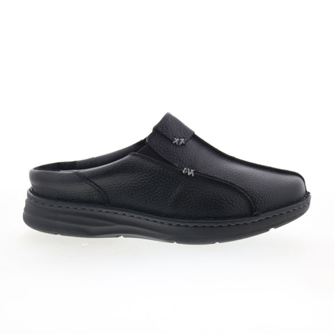 Drew Jackson 47713-18 Mens Black Narrow Loafers & Slip Ons Casual Shoes