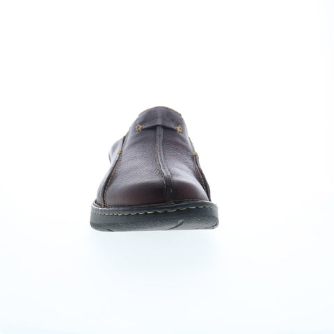 Drew Jackson 47713-93 Mens Brown Wide Loafers & Slip Ons Casual Shoes