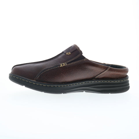 Drew Jackson 47713-93 Mens Brown Wide Loafers & Slip Ons Casual Shoes